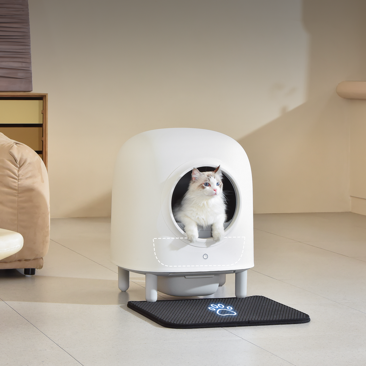 Petree Cube - Zelfreinigende kattenbak