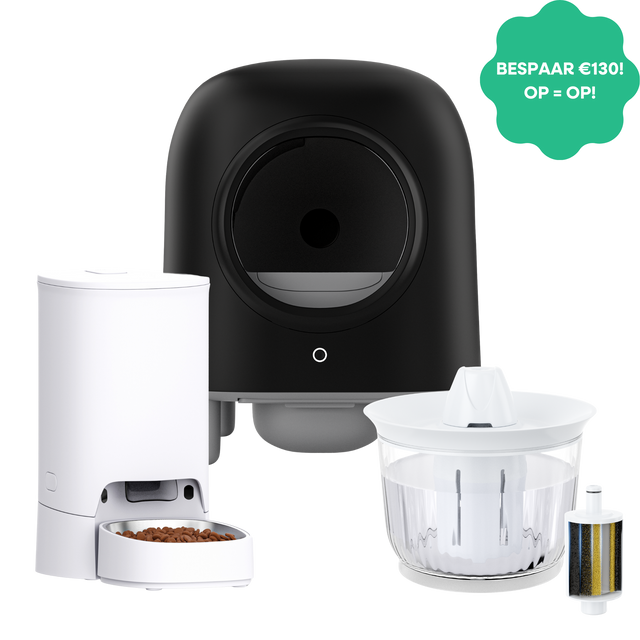 Petree Complete Care Bundel: Cube (Zwart), Splash & Block!