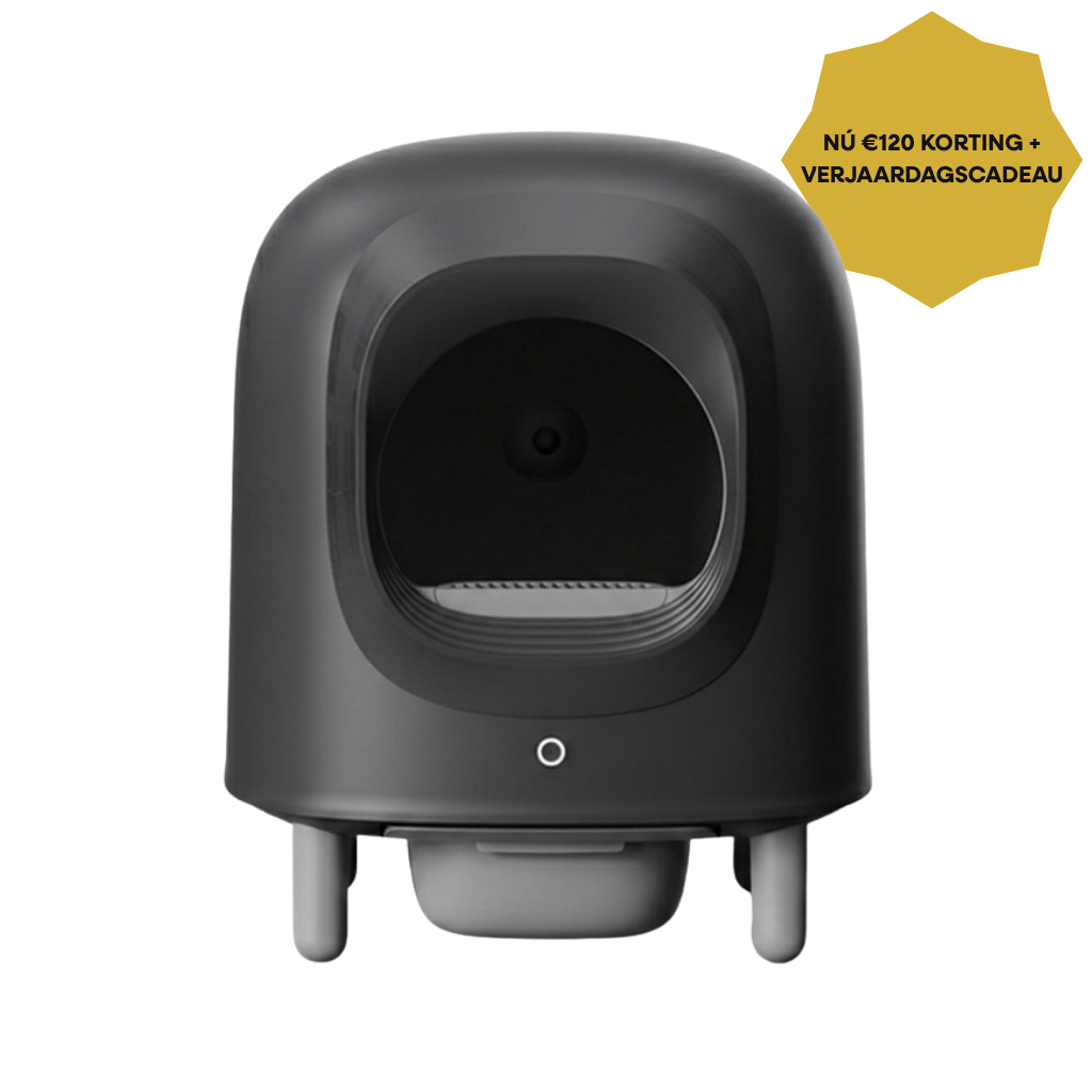 Petree Cube – Self-Cleaning Litter Box – Black Edition