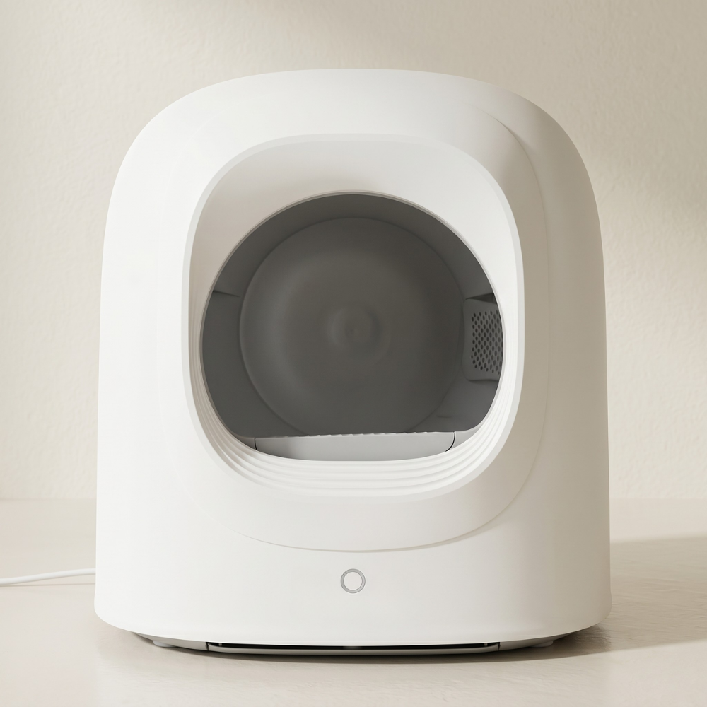 VORBESTELLUNG – Petree Cube – Selbstreinigende Katzentoilette