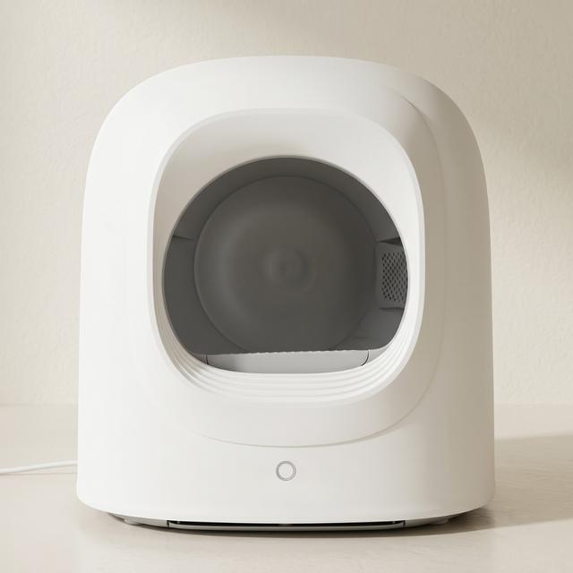 VORBESTELLUNG – Petree Cube – Selbstreinigende Katzentoilette