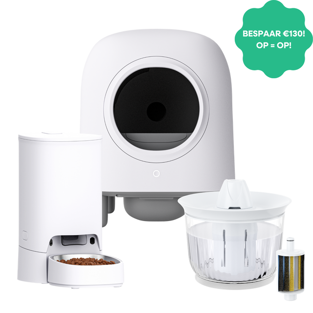 Petree Complete Care Bundel: Cube (Wit), Splash & Block!